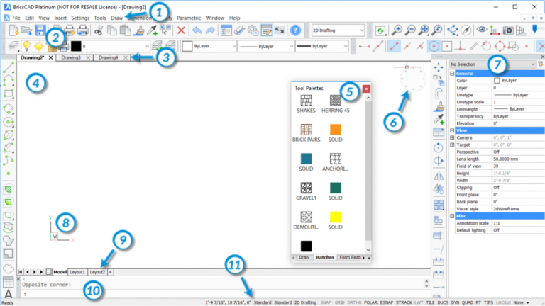 bricscad steel detailing